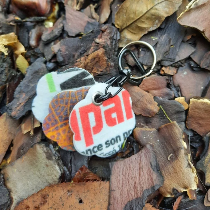 Porte-clé en feutrine IPAM Porte-clé feutrine, du fournisseur IPAM